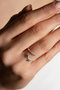Heliophilia Silver Anillo de Plata Esterlina 925 Ajustable